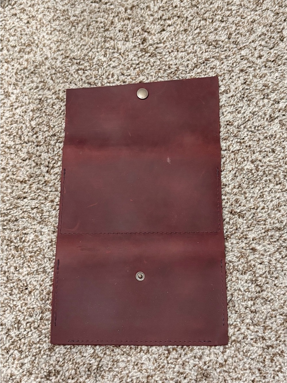 Portland Leather Wine Rancher’s Wallet - Picture 3 of 5